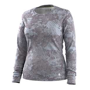Women's Classic All-Season Merino Base Layer Crew - Purple Storm Mountain