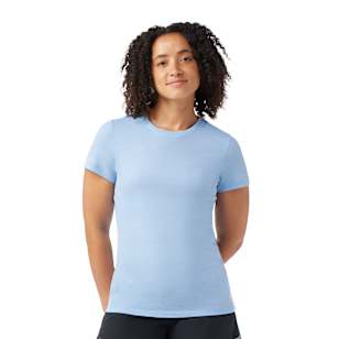Women's Merino Short Sleeve Tee - Serene Blue