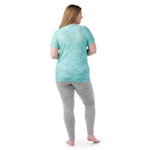 Women's Merino Short Sleeve Tee Plus - Matcha Green Mountain