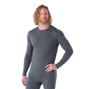 Men's Classic All-Season Merino Base Layer Long Sleeve - Iron Heather