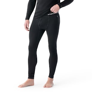 Men's Classic All-Season Merino Base Layer Bottom - Black