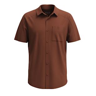 Men's Short Sleeve Button Down - Sable Brown