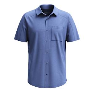 Men's Short Sleeve Button Down - Nightfall Blue