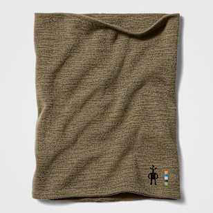 Thermal Merino Reversible Neck Gaiter - Winter Moss Heather