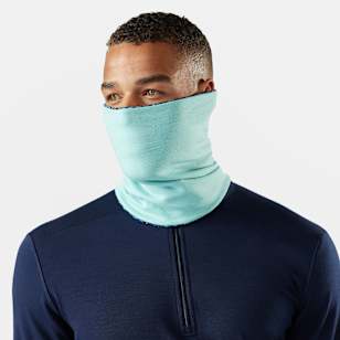 Thermal Merino Reversible Neck Gaiter - Pacific Blue Retro Line