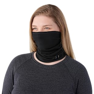 Thermal Merino Long Neck Gaiter - Black