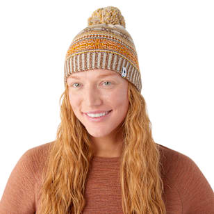 Chair Lift Beanie - Almond Donegal