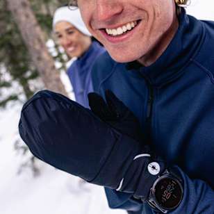 Active Fleece Wind Mitten - Deep Navy