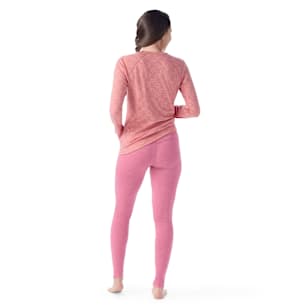 Women's Classic Thermal Merino Base Layer Bottom - Garden Pink Heather