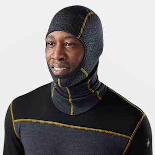 Thermal Merino Balaclava - Charcoal-Honey Gold