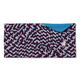 Thermal Merino Reversible Headband - Purple Iris Retro Line