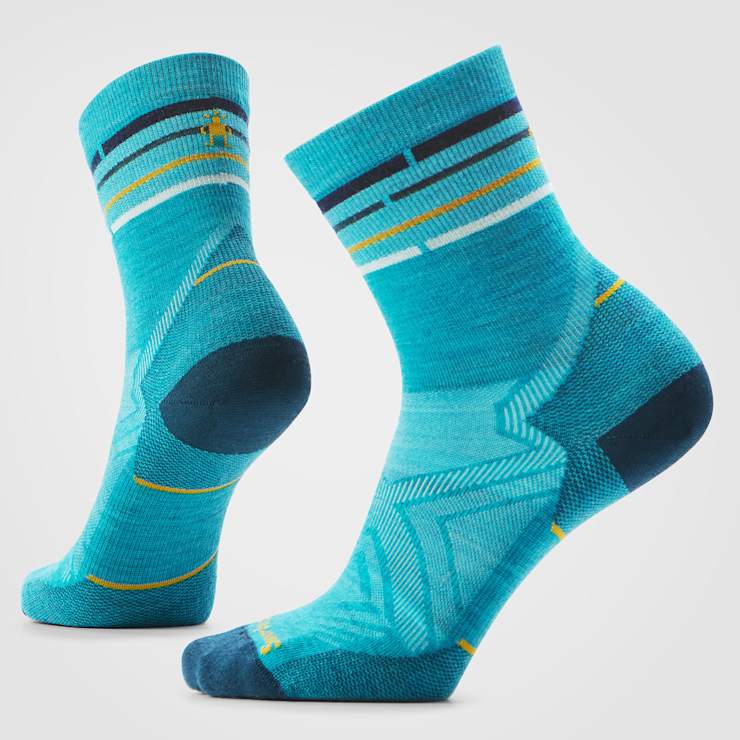 Women's Run Zero Cushion Mid Crew Socks Smartwool US