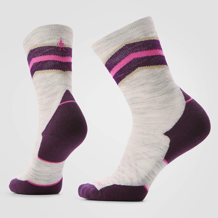 Women's Run Mid Crew Socks image number 1