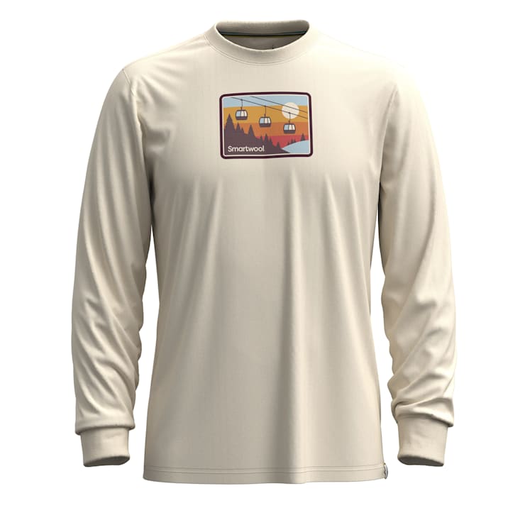 Gondola Ride Graphic Long Sleeve Tee - Smartwool US