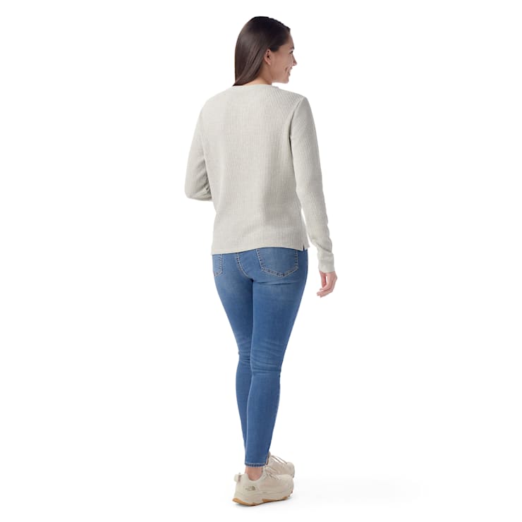 Women's Waffle Long Sleeve Henley - Smartwool US