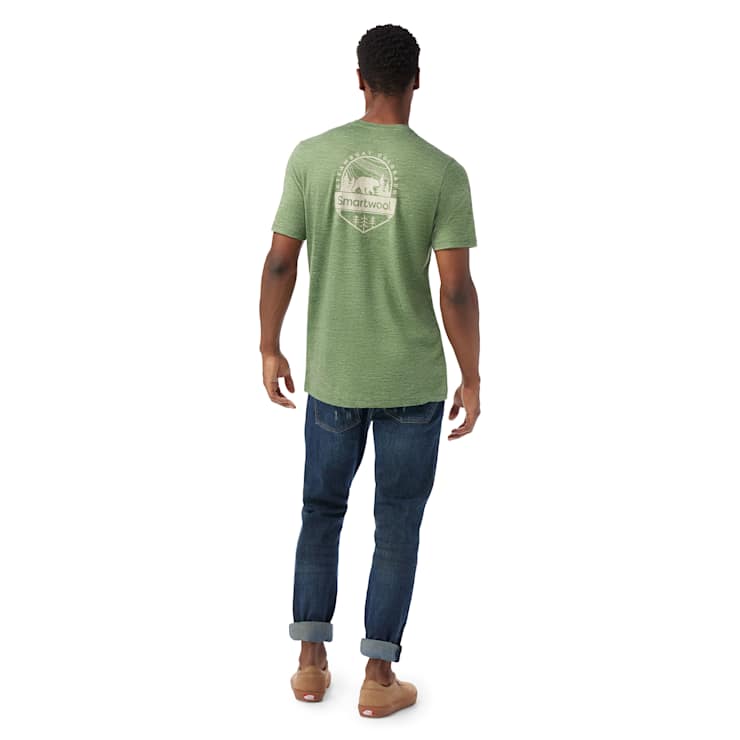 Bear Trail Merino Hemp Blend Short Sleeve Graphic Tee