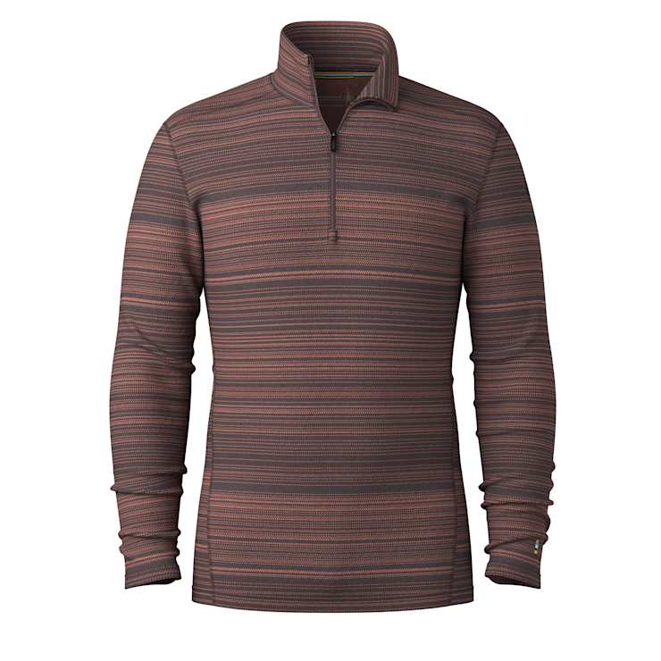 Men's classic 1/4 zip merino thermal base layer image number 3
