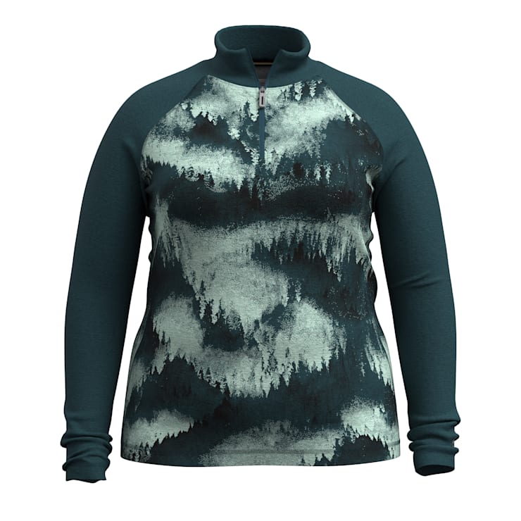 Women's Classic Thermal Merino Base Layer 1/4 Zip Plus - Smartwool US