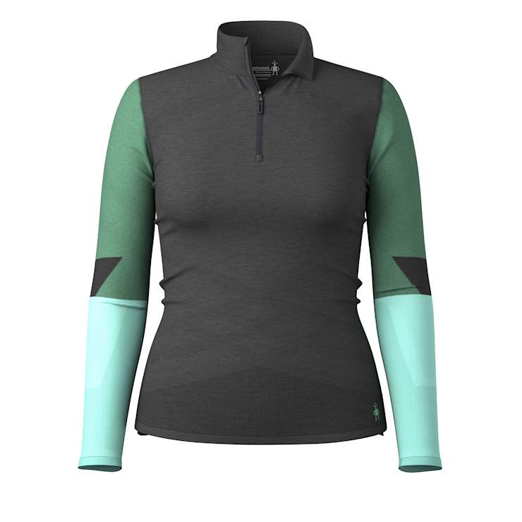 Women's Intraknit™ Thermal Merino Base Layer Colorblock 1/4 Zip