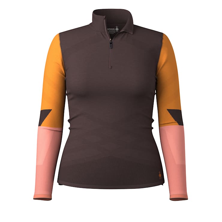 Women's Intraknit™ Thermal Merino Base Layer Colorblock 1/4 Zip Women's Intraknit™ Thermal Merino Base Layer Colorblock 1/4 Zip