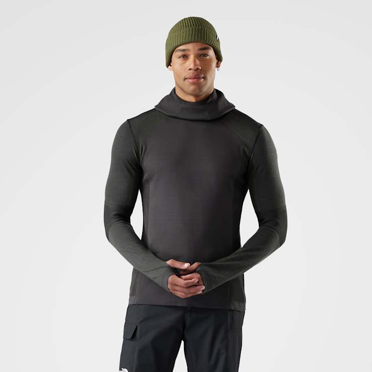 (取寄) スマートウール メンズ イントラニット サーマル メリノ ベース レイヤー ブーディ Smartwool men Intraknit Thermal Merino Base Layer Hoodie Black/Charcoal Men's Intraknit™ Thermal Merino Base Layer Hoodie - Smartwool US