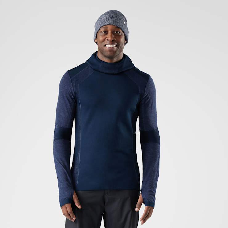 (取寄) スマートウール メンズ イントラニット サーマル メリノ ベース レイヤー ブーディ Smartwool men Intraknit Thermal Merino Base Layer Hoodie Black/Charcoal Men's Intraknit™ Thermal Merino Base Layer Hoodie - Smartwool US
