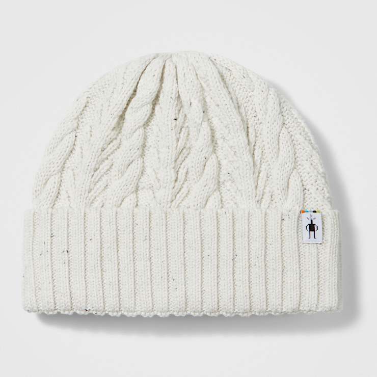 Merino Wool Beanie For Men Knit Cable Beanie FREE Knitting Pattern ...