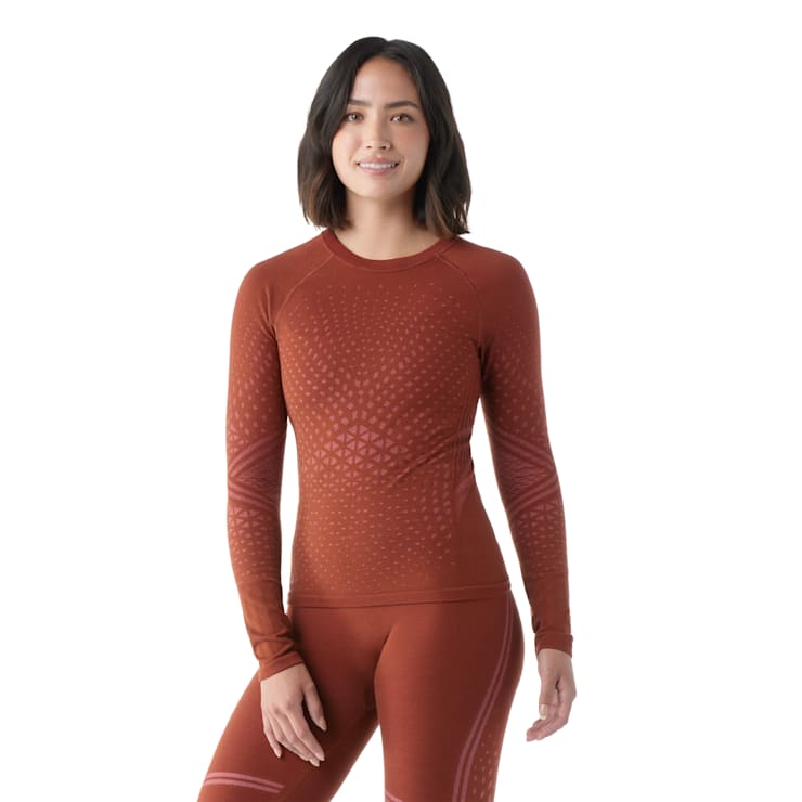 (取寄) スマートウール レディース イントラニット アクティブ ベース レイヤー ロング スリーブ Smartwool women Intraknit Active Base Layer Long Sleeve Women's Intraknit™ Active Base Layer Crew - Smartwool US