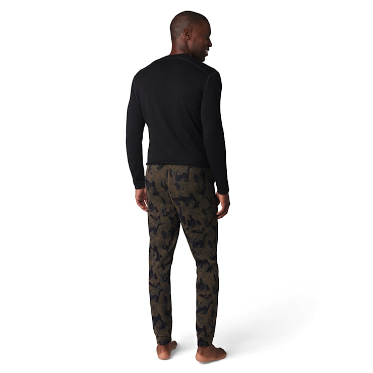 Men's Classic Thermal Merino Jogger Pattern Bottom image number 3