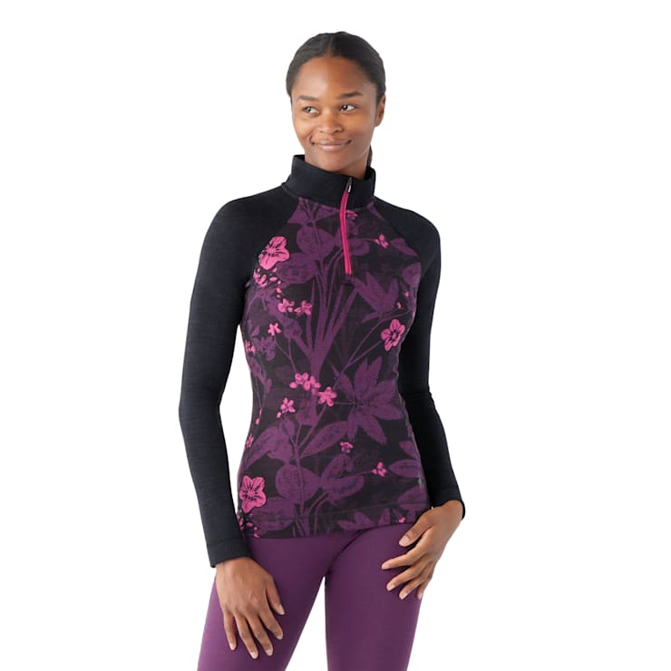 Women's Classic Thermal Merino Base Layer 1/4 Zip image number 1