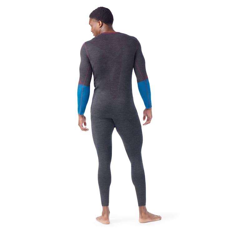 Men's Intraknit™ Thermal Merino Base Layer Colorblock Crew image number 2