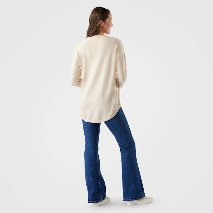 Women's Shadow Pine Colorblock Crew Sweater - Smartwool US