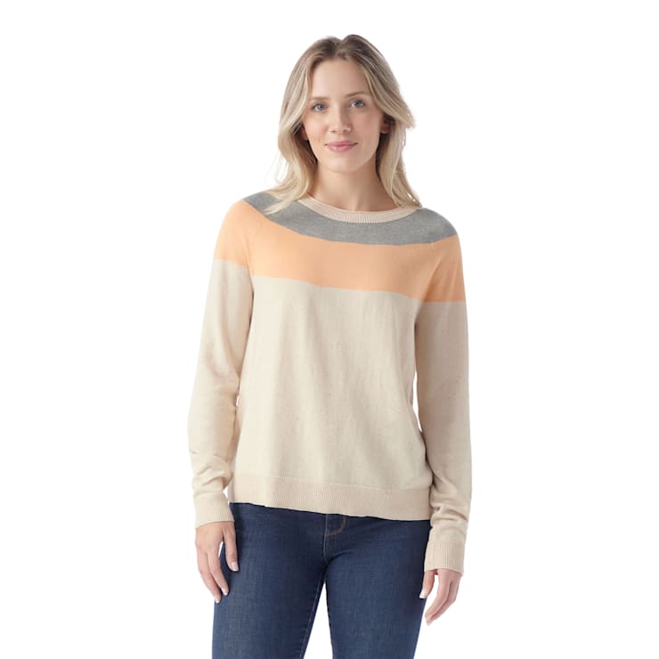Women's Edgewood Colorblock Crew Sweater - Smartwool US