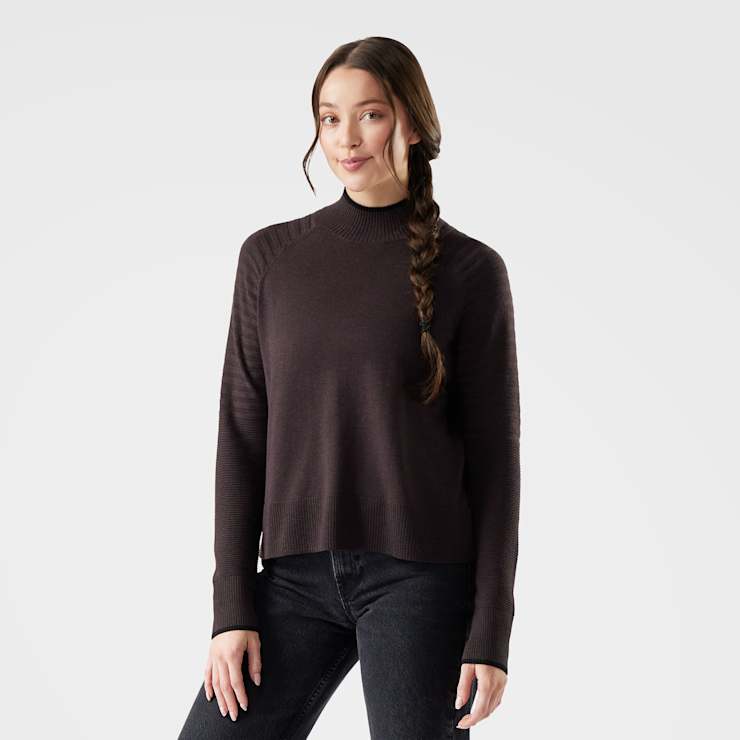 Women's Edgewood Mock Neck Sweater - Smartwool US