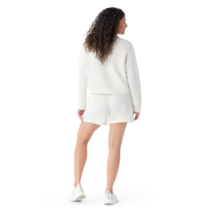 Women's Recycled Terry Cropped Crew Sweatshirt image number 2