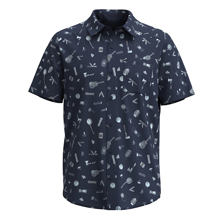 Men's Everyday Party Short Sleeve Button Down image number 3