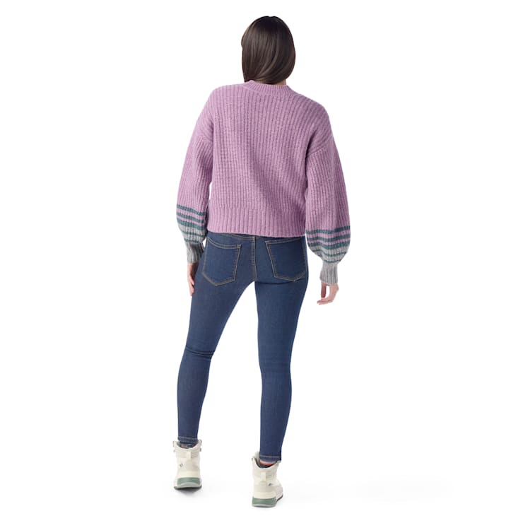 Women's Cozy Lodge Cropped Cardigan Sweater image number 2